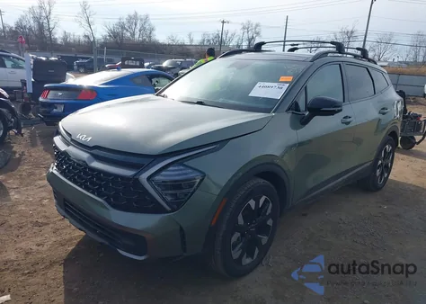 2023 Kia Sportage Plug-In Hybrid X-Line Prestige from USA, damaged, VIN KNDPZDAH5P7107000